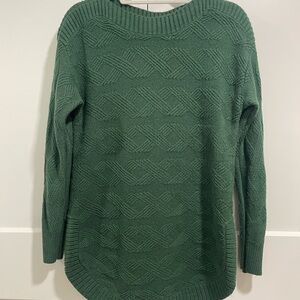 Lee Green Textured Women's Sweater Sz M 💕